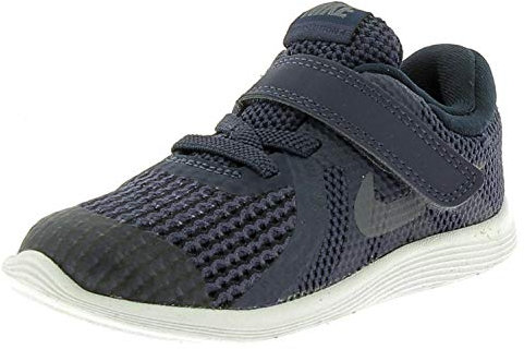 Nike Revolution 4 (TDV), Zapatillas de Gimnasia Niños, Azul Neutral Indigo Lt Carbon Obsidian Black White 501, 21 EU