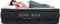 King Koil Queen Size Raised Air Mattress - Best Inflatable Airbed With Built-In Pump - Elevated Raised Air Mattress Quilt Top Queen Black