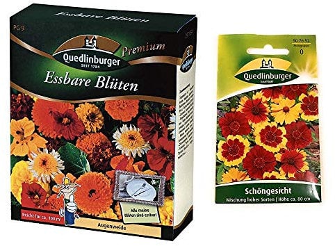 Essbare Blüten | Blumenwiese | 1x Schöngesicht kostenlos