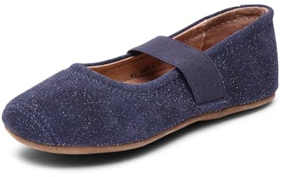 Bisgaard Ballet, Mädchen Geschlossene Ballerinas, Blau (135 Glitter-Blue), 21 EU (4.5 Child UK)