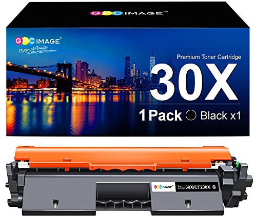 GPC IMAGE 30X Tonerkartusche Kompatible für HP CF230X 304 CF230A für Laserjet Pro MFP M227fdw M203dw M203dn M203d M227sdn M227fdn M227d Drucker (Schwarz)