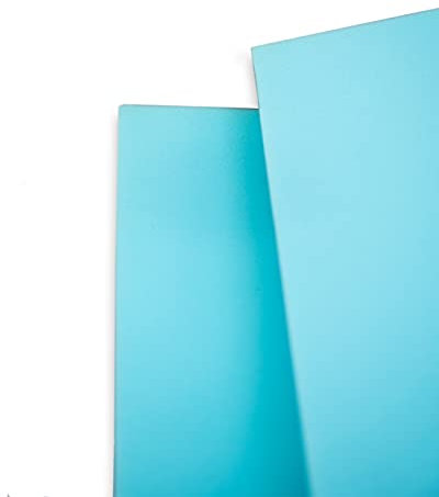 Plancha de Espuma Estándar - Densidad Media D25kg (200 x100 x12 cm de grosor) - Color Azul - Multiusos (Colchón, Relleno para Asientos, Tapicería, Disfraces de Foam, etc)