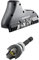 wolfcraft 3-fold edge planer incl. screw attachment for depth-limited screwing of plasterboard