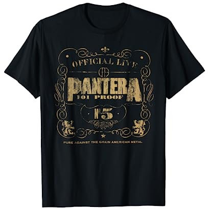 Pantera Official 101 Proof T-Shirt