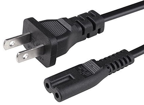 [UL Listed] OMNIHIL 5 Feet Long AC Power Cord Compatible with EBL 906 Smart Charger Compatible with AA AAA C D 9V Rechargeable Batteries