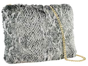 collezione alessandro Umhängetasche Fabi in moderner Leo Optik 26cm x 19cm x 2cm