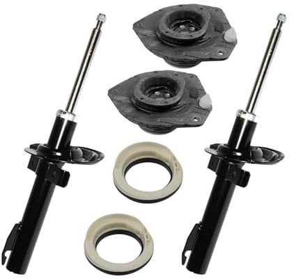 2x Stoßdämpfer 2x Domlager 2x Wälzlager Vorderachse für Megane II BM0/1 CM0/1 EM0/1 KM0/1 LM0/1