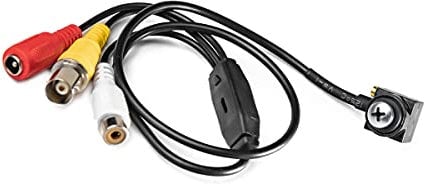 KOBERT GOODS – AHD-Lochkamera (D5A-W) – analoge CCTV HD-Kamera mit 1.3 Megapixeln und 65 Grad Weitwinkel – unterstützt PAL/NTSC