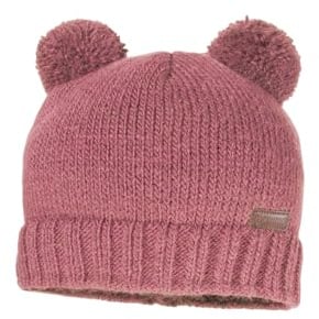 maximo MINI-Mütze, randlos 2 Pompons, Jerseyfutter