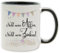 Tasse - Party Becher mit Spruch - lustige Statements als Geschenk (Henkel&Innen_Schwarz, Nicht meine Affen. Nicht mein Zirkus!)