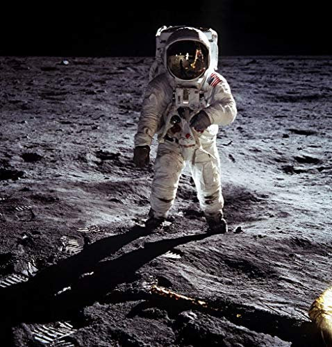 Fabulous Poster Plakat Neil Armstrong Erster Schritt auf dem Mond Klassisches Foto