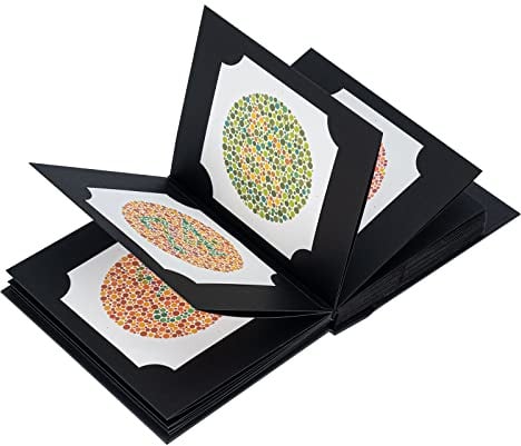 Aist Optics Ishihara Test-Chart Books Color Vision Testbuch mit 38 Platten