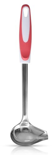 Beufee Konservenkelle, Edelstahl-Konservenkelle Langstielige Schöpfkelle Ölsuppenlöffel Gießkelle Konservenkelle Metallkelle Suppenkelle