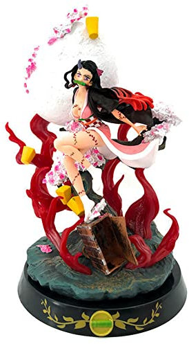 Uzui Tengen/Kanroji Mitsuri/Kamado Nezuko Figur Anime Statue Puppe Toys Collection Figur Stehposition Anime Figuren