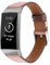 Juaupepo Echtleder-Armband, kompatibel mit Fitbit Charge 4, verstellbares Leder-Sport-Ersatzarmband für Charge 4/Charge 3/Charge 4 SE/Charge 3 SE (groß, rosa)