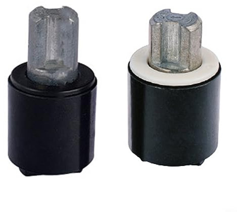 2 x WC-Scharniere mit Absenkautomatik, S-eat, Drehdämpfer, hydraulisch, sanft schließend, Drehdämpfer, Drehgelenk, Kissenverbinder