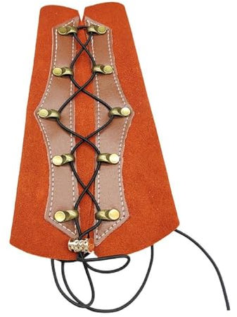 Verstellbare Leder Armschutz Für Mittelalterliche Armschienen Erwachsene Cosplay Kostüm Zubehör Gauntlet Arm Guard Für Arm Protector Sport Arm Guard Für Bogenschützen