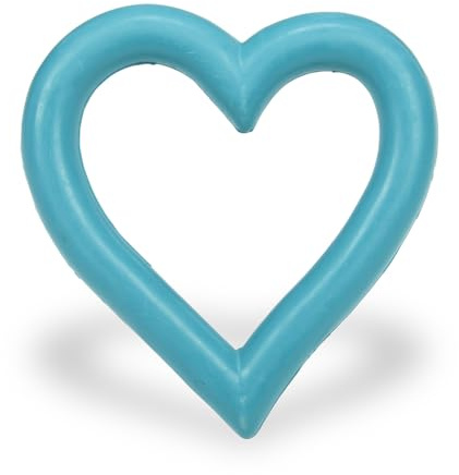 Petface (Little Petface) Rubber Heart Dog Toy (Pack of 1)