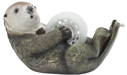 Niedlicher Otter Klebebandabroller Kleberollenhalter Schreibtischzubehör