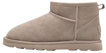 s.Oliver Damen Boots aus Leder Gefüttert, Beige (Light Taupe), 40 EU