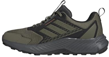 adidas Herren Terrex Tracefinder 2 Trail Running Shoes, Olive Strata/Olive Strata/Semi Impact Orange, 39 1/3 EU