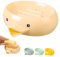 4 Pièces Canard Mignon Porte Savon，4 Couleurs Boite A Savon，Porte Savon Salle De Bain，Porte Savon Incliné, Porte-Savon Auto-Drainant pour Douche, Salle De Bain, Baignoire, Cuisine, Lavabo