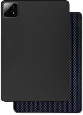 Lobwerk Funda para Xiaomi Pad 6S Pro 2024 12.4 pulgadas Funda ligera suave negra