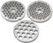 DEYIN #8 62mm Grille de Hachoir à Viande Disque de Fixation en Treillis Inoxydable Pièces de Plaque de Hachoir for MFW66020 67440 68640 68660(A.1 x 3mm)