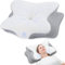 RUMMY Cervical Memory Foam Ergonomisches Nackenkissen mit Abnehmbarem,Waschbarem Bezug,für Orthopädischen Schlaf,Nackenschmerzen und Bauchschläfer (55x35x13 cm)