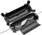 FGB Outdoor Kabelbox Wasserdicht-IP44 Wasserdichte Box Klein- Steckerschutz Aussen für Verlängerungskabel Außen - 18 x 6 x 5,5 cm - Schwarz