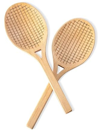 Fox Run 4181 Salad Servers, Beechwood