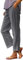 7/8 Hose Damen Sommer,Damen Leicht Luftig Sommerhose Elegant Stoffhose Musselin Hose Baumwolle Leinenhose Einfarbig Freizeithose Stretch Straight Leg Hose Bequeme Weite Palazzo mit Taschen Grau XL