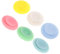 HOMOCONO 6 Piezas Platos de Silicona con Ventosas Antideslizantes para Personas Mayores y Pacientes de Doble Cara Sujeción y Fáciles de Limpiar Colores