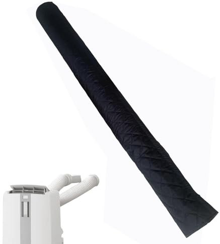 Housse de Protection pour Tuyau de Climatisation | Manchon Isolant pour Conduit de Climatisation,Manchon Isolé Imperméable Longueur 150cm Protection Longévité Tube Gaine de Protection