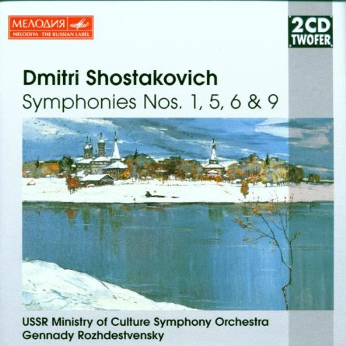 Two Twofer - Schostakowitsch (Sinfonien Nos. 1, 5, 6 & 9)