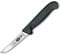 Victorinox Fibrox paring Knife for Vegetables and Fruit, Small Boning Knife for Meat, 10 cm, Straight Blade, Sharp, Stainless Steel, Black
