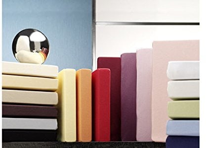 Estella Spannbettlaken 90 cm x 200 cm weiß