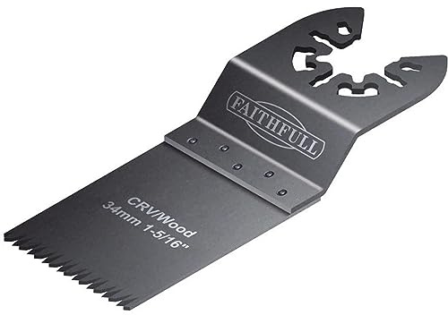Faithfull MFW34 CRV Flush Cut Saw Blade