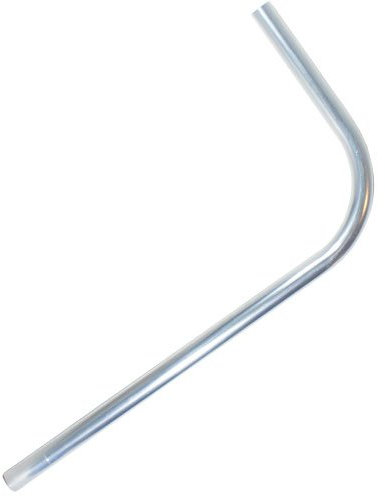 3' Foot Aerial L Shaped Pole/Mast - Fascia/Loft/Wall Stand-Off Mounting TV DAB - Loops