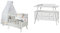 Schardt 10 915 02 02 Sparset 2 - teilig Holly White bestehend aus, Kombi - Kinderbett, 70 x 140 cm
