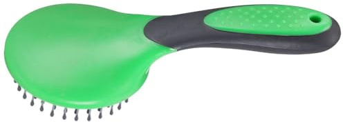 Tough1 Great Grips Mane & Tail Brush - Neon Green