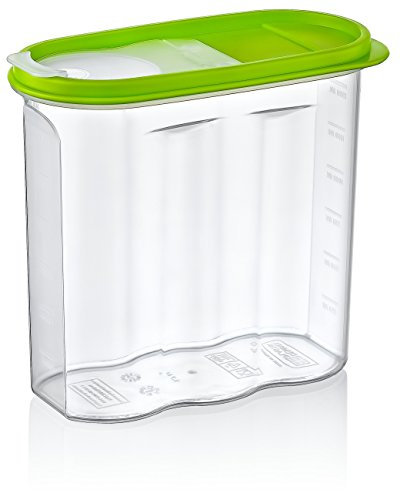 Hobby Life Aufbewahrungsbox für Müsli/trockene Lebensmittel, Kunststoff, 1,7 l, 2-teilig