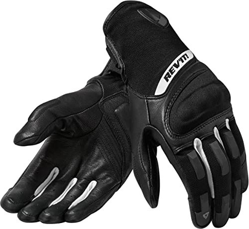 Revit Striker 3 Damen Motocross Handschuhe (Black/White,XL)