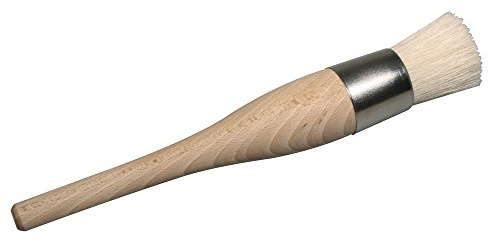 Rayher 37046000 Rundpinsel, weiße Borste, Gr. 24