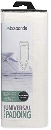 2x Brabantia Ironing Board Replacement Felt Pad, Size E, 135 x 49cm - White