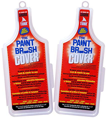 The Paint Brush Cover, Red, Set of 2