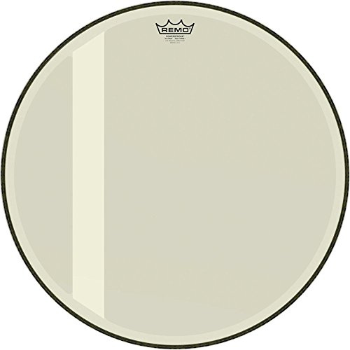 Remo drumhead Powerstroke 3 Hazy Felt Tone with Free Floating damper strip – 24 – P3-1024-00-FLT