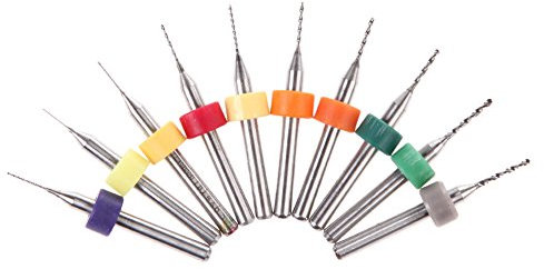 amazingdeal365 100 0,3 mm bis 1,2 m PCB Drucken Leiterplatte Hartmetall Micro Bohrer Werkzeug