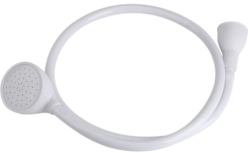 Haustierdusche Sprühschlauch Gummi Handheld Bidet Sprayer Kit Haustiere Duschkopf Push on Badewanne Waschbecken Wasserhahn Aufsatz Waschen Haare Friseur für schnelles und einfaches Baden(Single Tap)