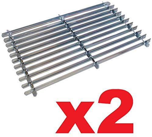 Srendi® 2 x Metal Galvanised Steel Shoe Boot Scraper Shoes Cleaner Tool Door Floor Mat Outdoor Indoor Use Made in U.K.